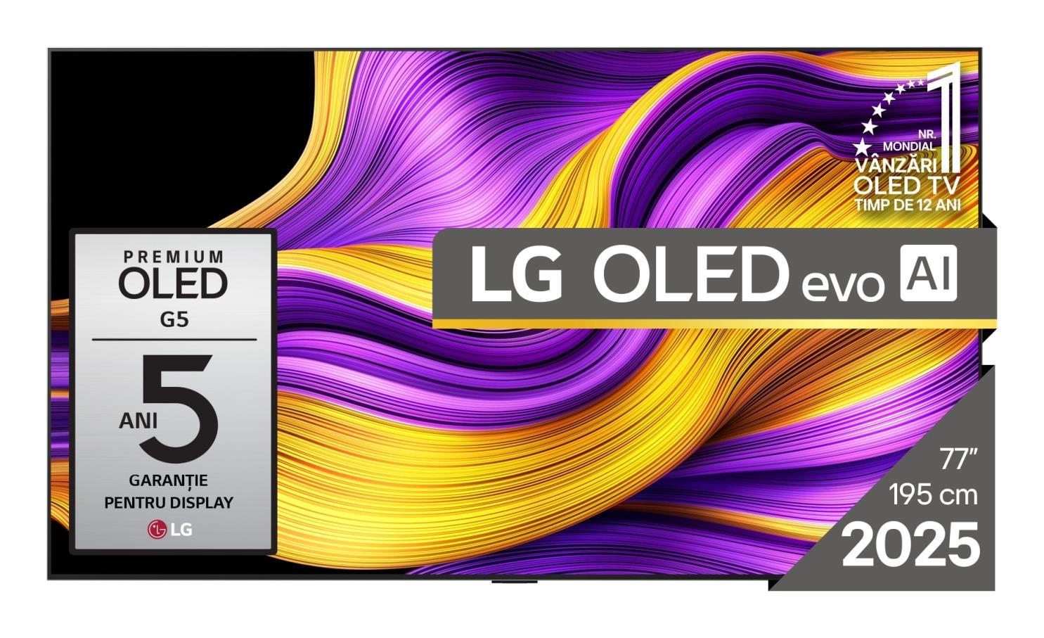 LG OLED77G51LW, 77, Smart TV, webOS 25, UHD