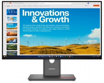 Lenovo 23.8" P24QD-40 QHD 16:9 IPS 120HZ HDMI/DP/USB-C(140W)/RJ45