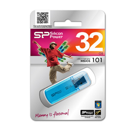 Silicon Power Helios 101 32 GB USB 2.0 Blue