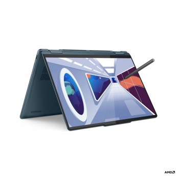 Lenovo Yoga 7 Ryzen 5 7535U/14" WUXGA (1920X1200) OLED 400NITS Glossy, 60HZ, Dolby® VISION™/16GB/512GB SSD/W11H/ENG (Tidal Teal)