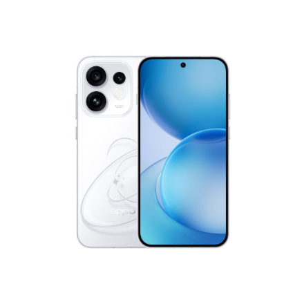 Oppo Reno16 5G (CPH2865), Pop White, 6.32 ", AMOLED, 2640 x 1216 pixels, Qualcomm, Snapdragon 7 Gen 4, Internal RAM 8 GB, 512 GB, Dual SIM, 5G, Main camera resolution 50+50+50 MP, Secondary camera resolution 50 MP, Android, 16
