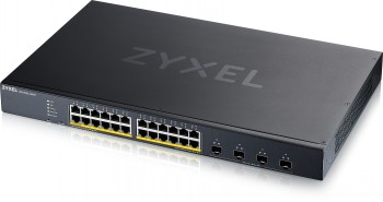 Zyxel XGS1935-28HP, 28 Port LITE-L3 Smart Managed PoE Switch, 24X Gigabit PoE And 4X 10G SFP+, Hybrid Mode, Standalone Or Nebulaflex Cloud, 375 Watt PoE (5Y Warranty)