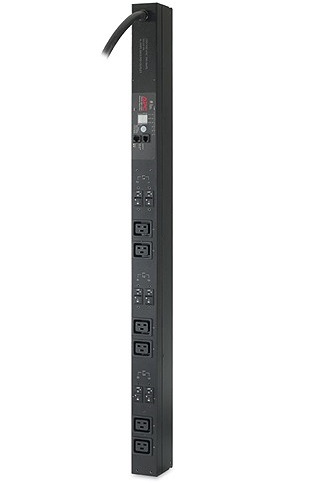 APC Rack PDU, Metered, Zero U, 22KW, 400V